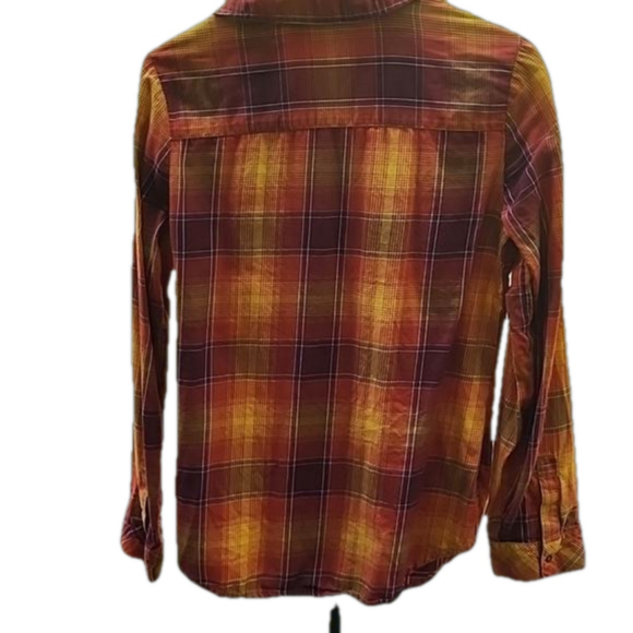 Cato Fall Plaid Shirt EUC - Picture 7 of 9